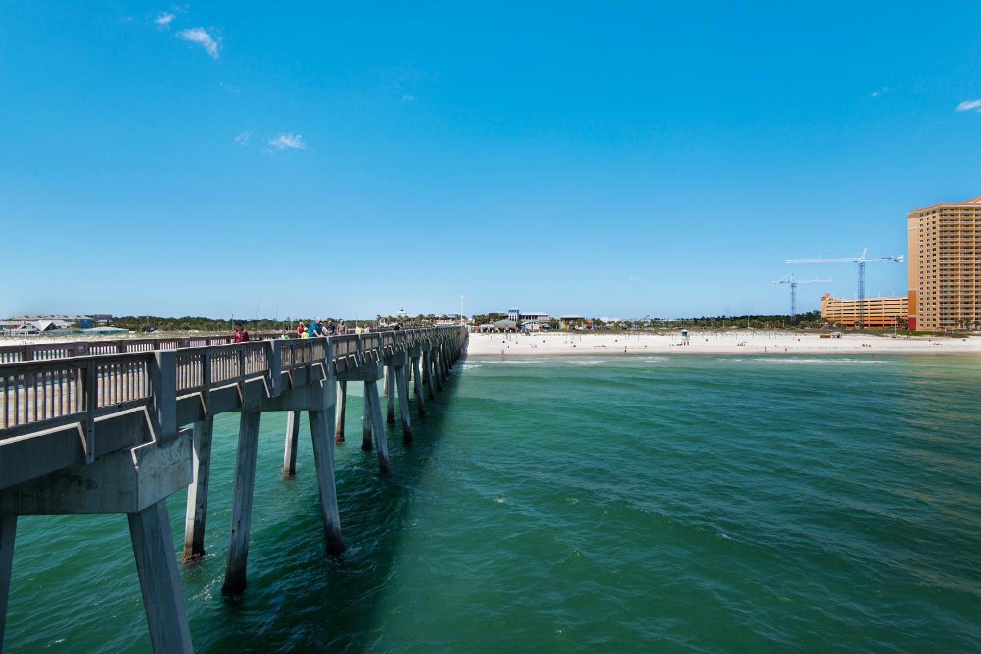 2 Gulf View Balconies! 3 Story Townhome With 4 Bedrooms, 4 Bathrooms! Sleeps12 Panama City Beach Exterior photo